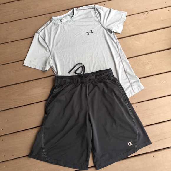 champion double dry shorts